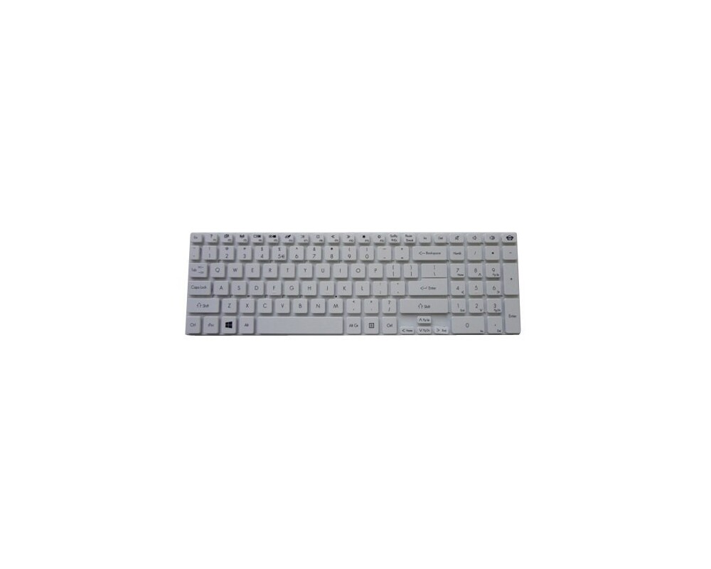 Клавиатура за лаптоп Клавиатура за лаптоп Gateway NV56 NV55 NV52L NV76 Packard Bell EasyNote TV43 TV44 White Without Frame / Бяла Без Рамка US  с Кирилица Клавиатура за лаптоп Клавиатура за лаптоп Gateway NV56 NV55 NV52L NV76 Packard Bell EasyNote TV43 TV44 White Without Frame / Бяла Без Рамка US  с Кирилица