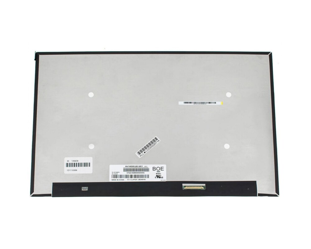 Матрица за лаптоп Матрица за лаптоп (Дисплей) 16.0" NV160WUM-NX2 (eDP 40 Pin Narrow) (No Brackets Up Board) (1920x1200) (144Hz) - Матова Матрица за лаптоп Матрица за лаптоп (Дисплей) 16.0" NV160WUM-NX2 (eDP 40 Pin Narrow) (No Brackets Up Board) (1920x1200) (144Hz) - Матова