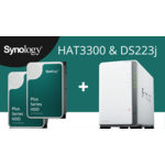 <span>Storage(NAS)</span> Комплект Synology NAS Server DS223j с 2... <span class='catalog-num-in-name'>DS223J/2XHAT3300-4T</span> - 