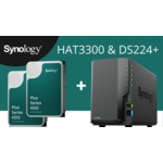 <span>Storage(NAS)</span> Комплект Synology NAS Server DS224+ с 2... <span class='catalog-num-in-name'>DS224+/2XHAT3300-4T</span> - 