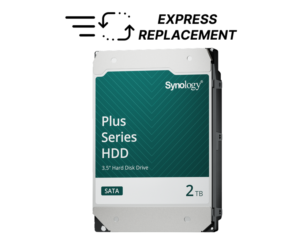 Твърд диск Synology HAT3300-2T 2TB Plus Series 3.5" SATA HDD 6Gb/s 2