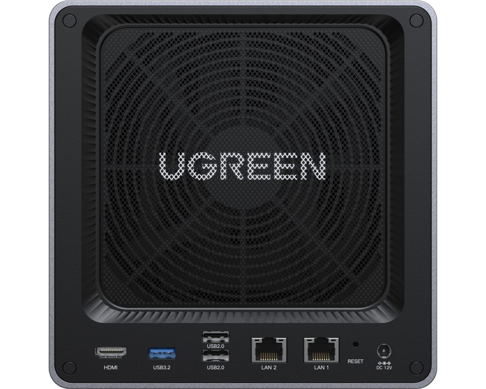 Storage(NAS) UGREEN 4-Bay Diskless intel 8505 8GB DDR5 RAM 128GB System Drive 4