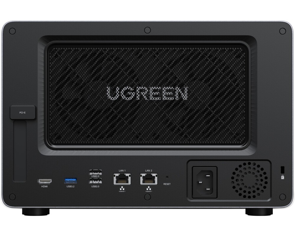 Storage(NAS) UGREEN 6-Bay Diskless i5-1235U 8GB DDR5 RAM 128GB System Drive 4