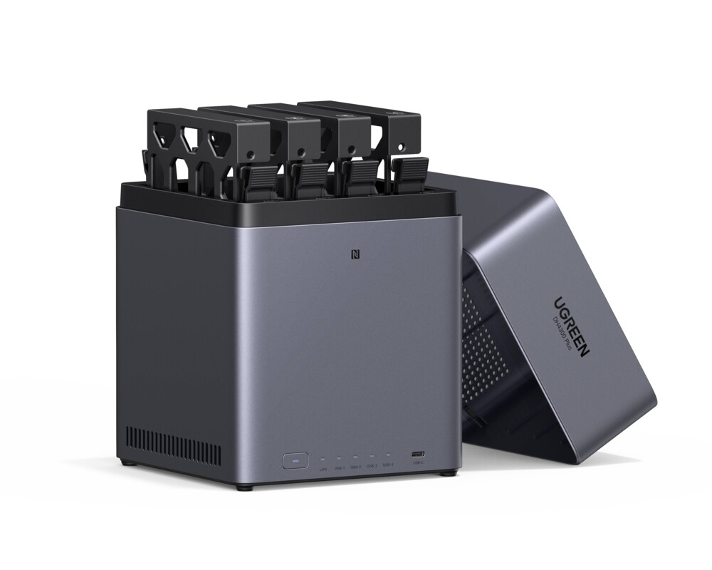 Storage(NAS) UGREEN 4-Bay RK3588C DDR4X 8GB RAM 32GB eMMC System Drive 3