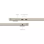 Лаптоп APPLE MacBook Air 15inch Apple M3 chip with 8-core CPU and 10-core GPU 16GB 512GB SSD - Starlight 11