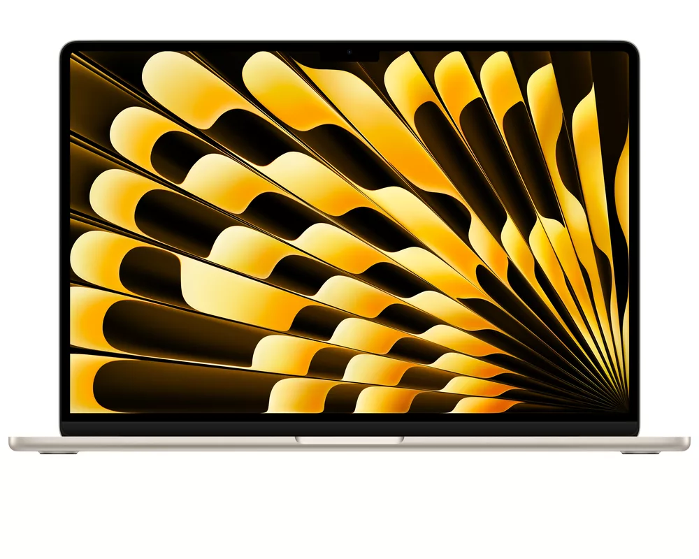Лаптоп APPLE MacBook Air 15inch Apple M3 chip with 8-core CPU and 10-core GPU 16GB 512GB SSD - Starlight 7