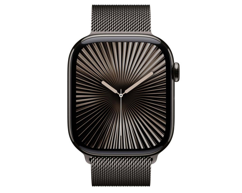 Smart часовник APPLE Watch S10 Cellular 46mm Slate Titanium Case with Slate Milanese Loop SM 8