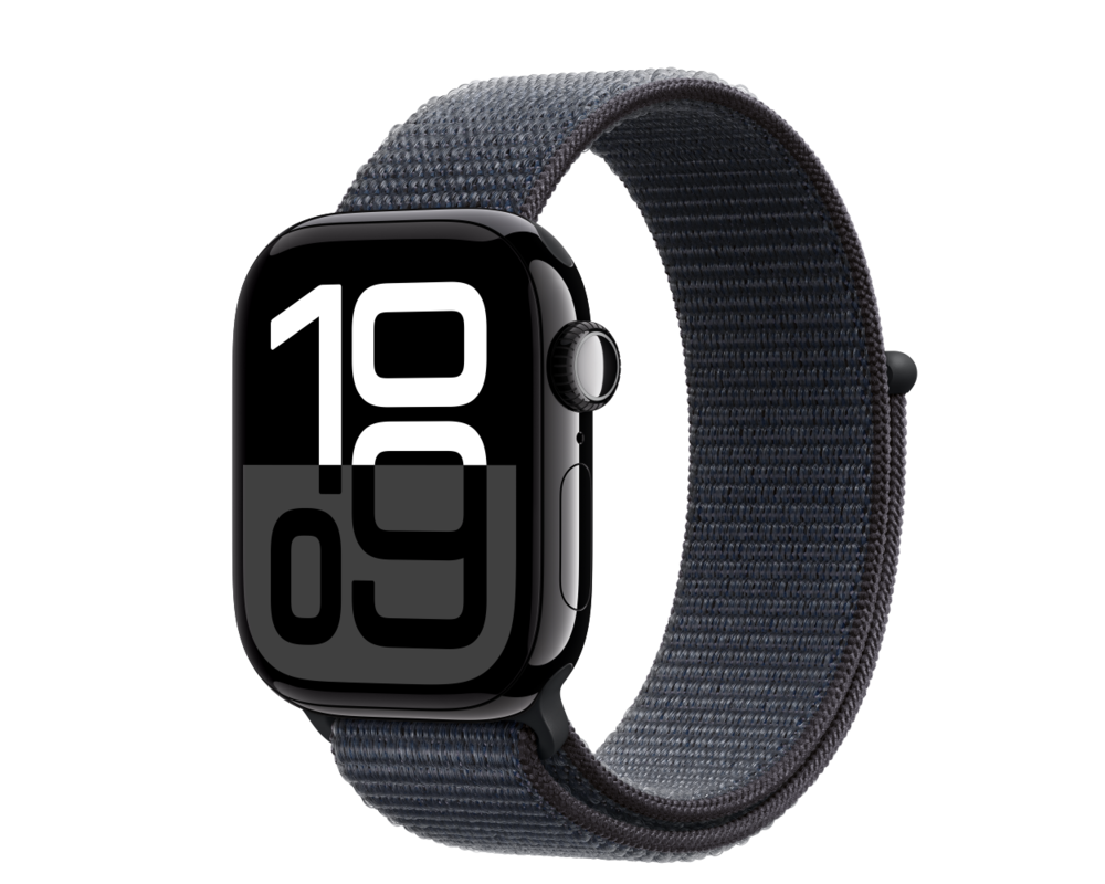 Smart часовник APPLE Watch S10 GPS 42mm Jet Black Alu Case with Ink Sport Loop 5