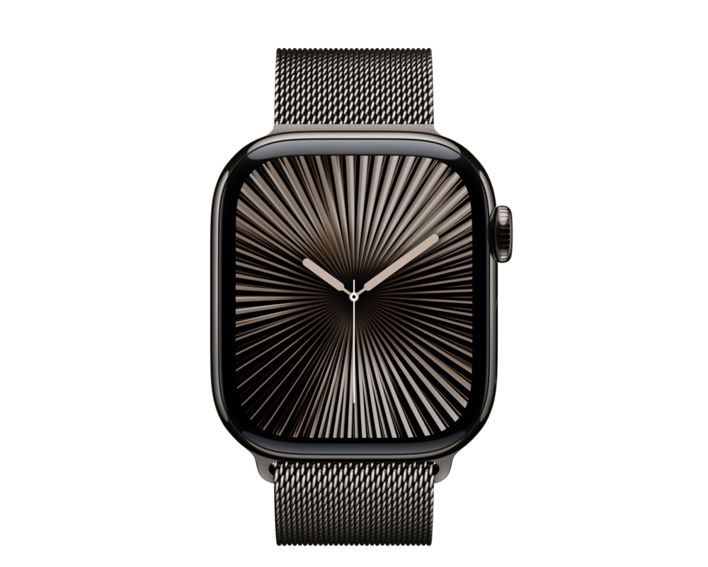 Smart часовник APPLE Watch S10 Cellular 42mm Slate Titanium Case with Slate Milanese Loop 8