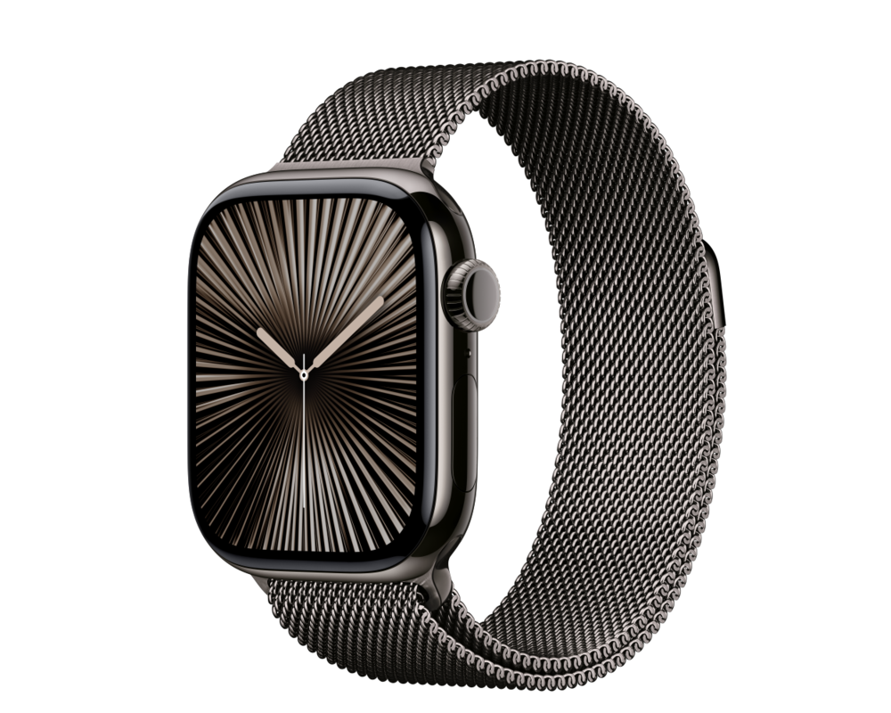 Smart часовник APPLE Watch S10 Cellular 42mm Slate Titanium Case with Slate Milanese Loop 7