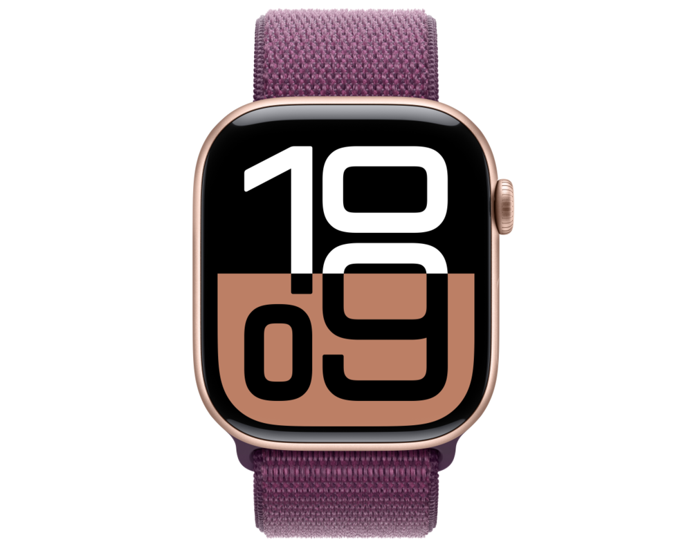Smart часовник APPLE Watch S10 GPS 46mm Rose Gold Alu Case with Plum Sport Loop 7