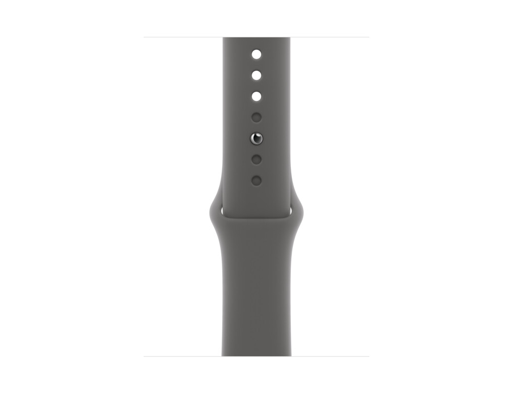 Smart часовник APPLE Watch S10 Cellular 42mm Natural Titanium Case with Stone Grey Sport Band ML 9