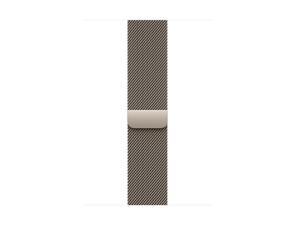 Smart часовник APPLE Watch S10 Cellular 42mm Natural Titanium Case with Natural Milanese Loop 8