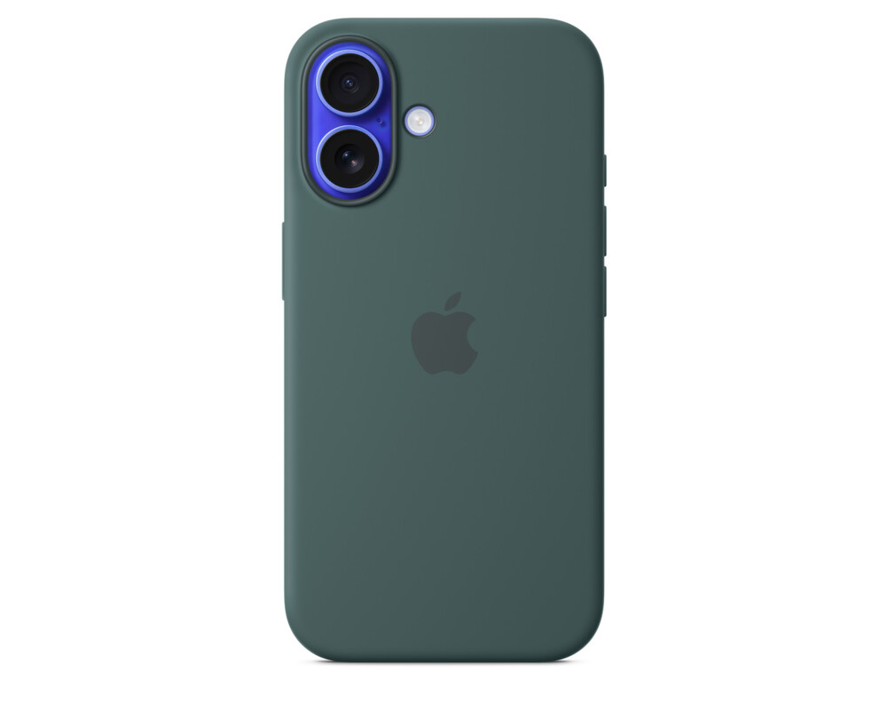 Калъф Apple iPhone 16 Silicone Case with MagSafe - Lake Green (Seasonal) 7