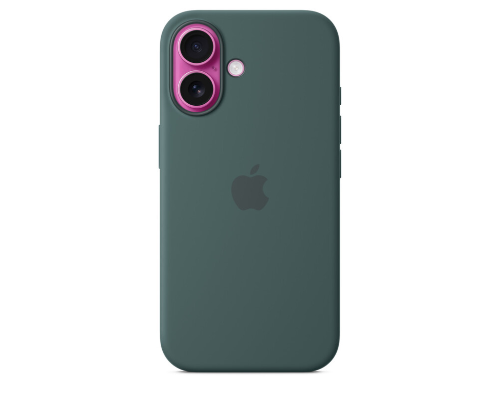 Калъф Apple iPhone 16 Silicone Case with MagSafe - Lake Green (Seasonal) 11