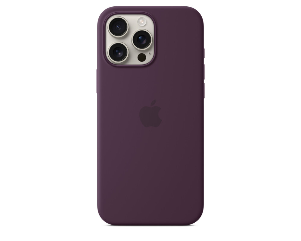 Калъф Apple iPhone 16 Pro Max Silicone Case with MagSafe - Plum 8