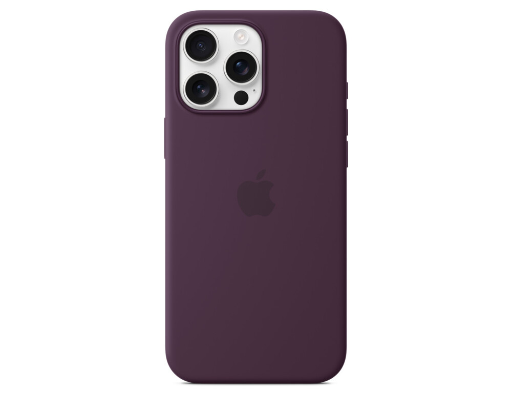 Калъф Apple iPhone 16 Pro Max Silicone Case with MagSafe - Plum 7