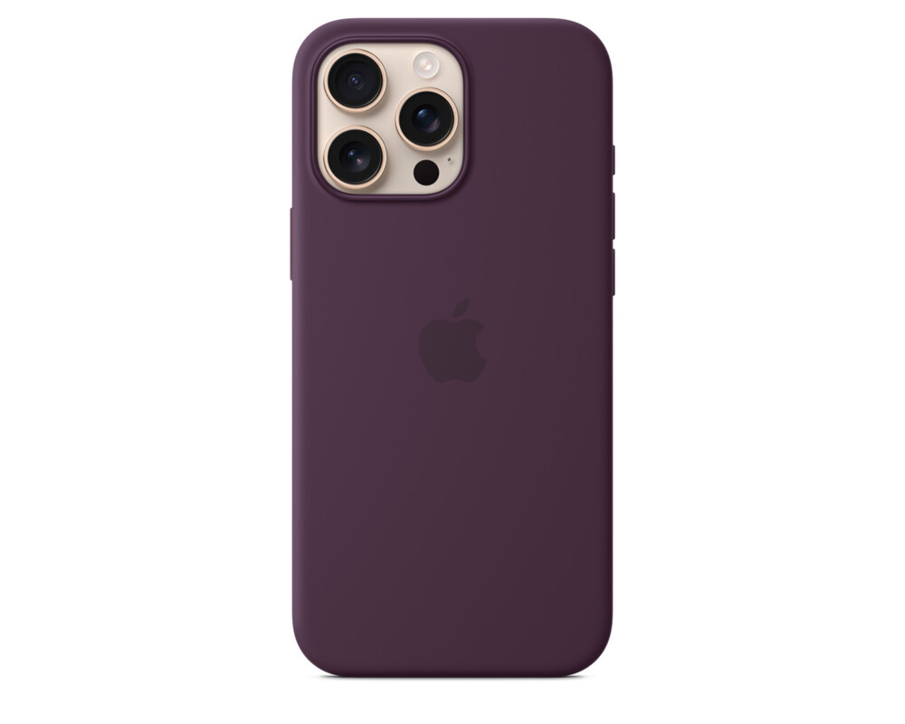 Калъф Apple iPhone 16 Pro Max Silicone Case with MagSafe - Plum 5