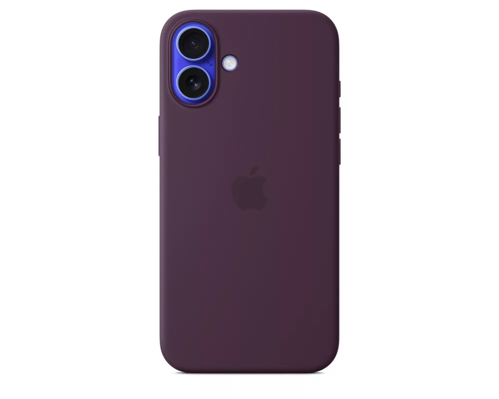 Калъф Apple iPhone 16 Plus Silicone Case with MagSafe - Plum 6