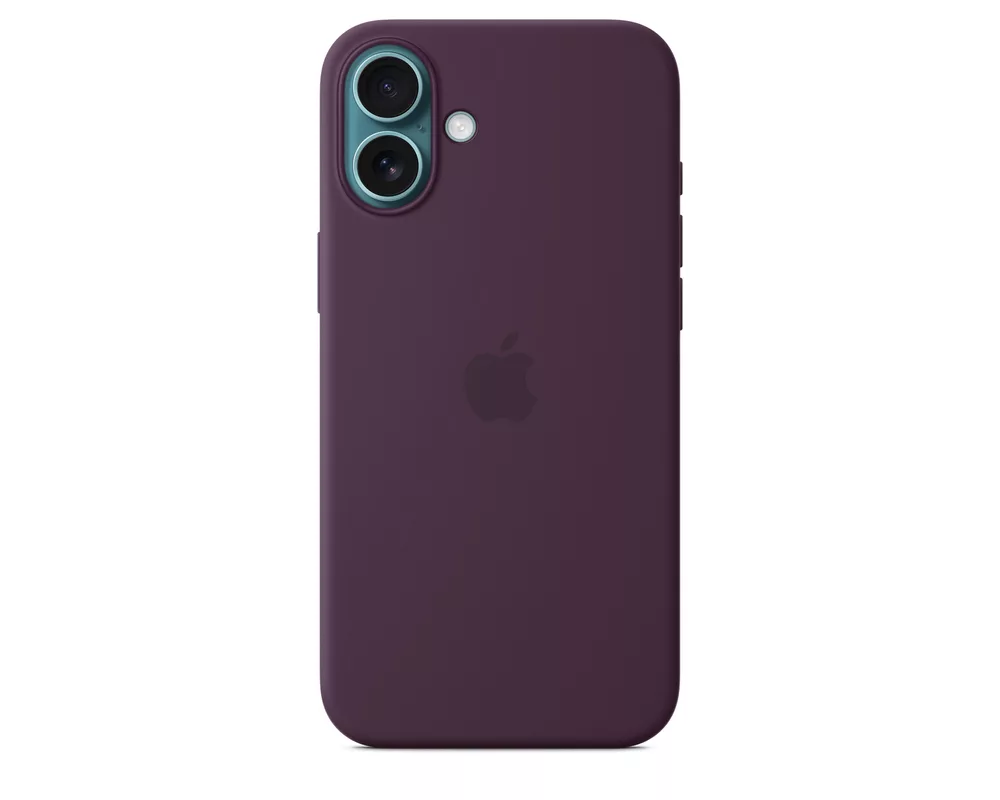 Калъф Apple iPhone 16 Plus Silicone Case with MagSafe - Plum 9