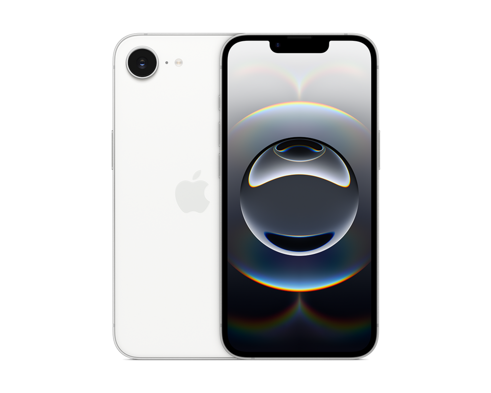 Смартфон iPhone 16e is built for Apple Intelligence and powered by the A18 chip [1]. Shoot super, 512 GB, White, A3409 17