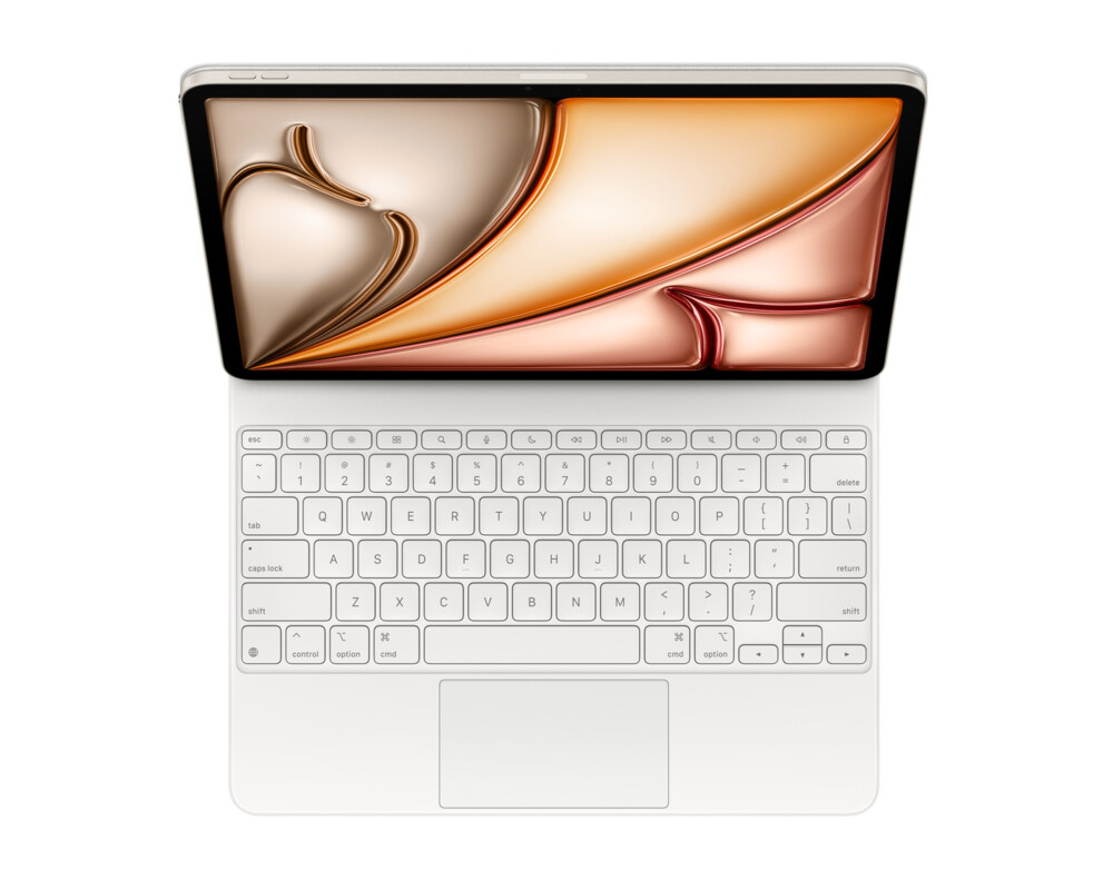 Клавиатура Apple Magic Keyboard for iPad Air 13-inch (M3) - Bulgarian - White 5