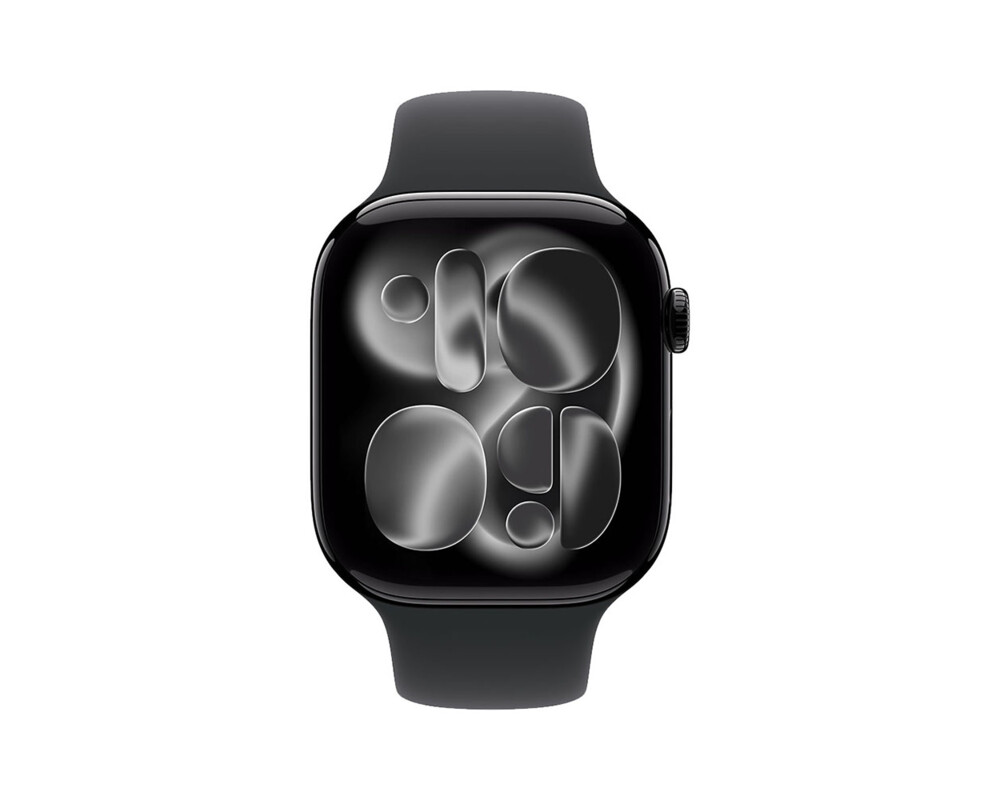 Smart часовник APPLE Watch Series 11 GPS 42mm Jet Black Aluminium Case with Black Sport Band - S 5