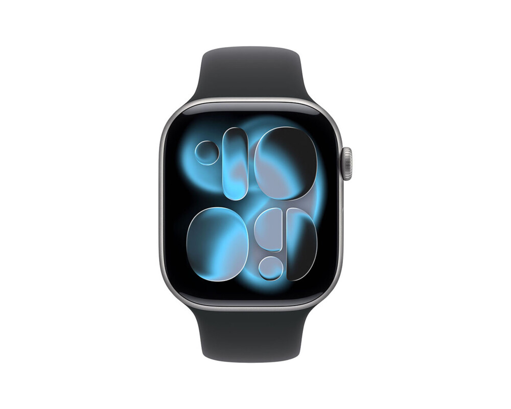 Smart часовник APPLE Watch Series 11 GPS 42mm Space Grey Aluminium Case with Black Sport Band - M 7