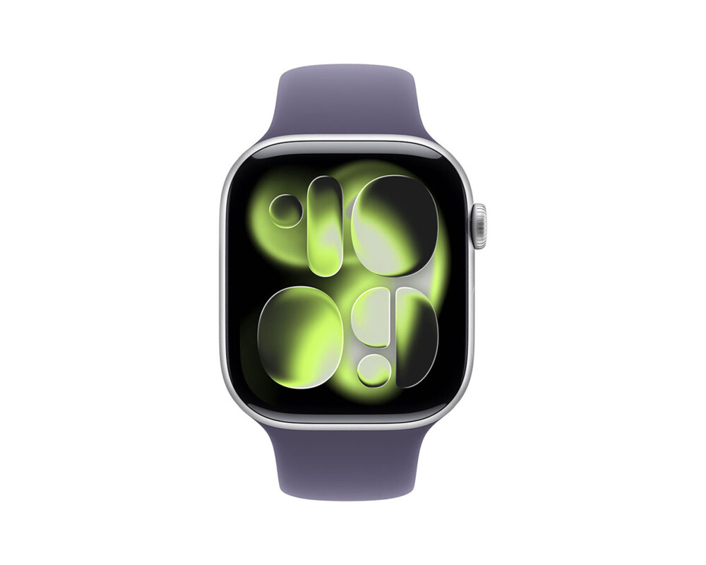 Smart часовник APPLE Watch Series 11 GPS 42mm Silver Aluminium Case with Purple Fog Sport Band - M 7