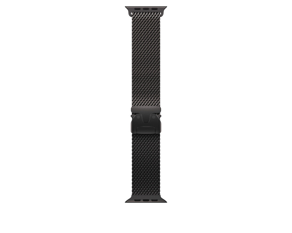 Smart часовник APPLE Watch Ultra 3 GPS + Cellular 49mm Black Titanium Case with Black Titanium Milanese Loop Medium 5