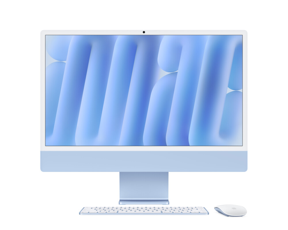 Компютър All in One Apple iMac 2024 Blue 3