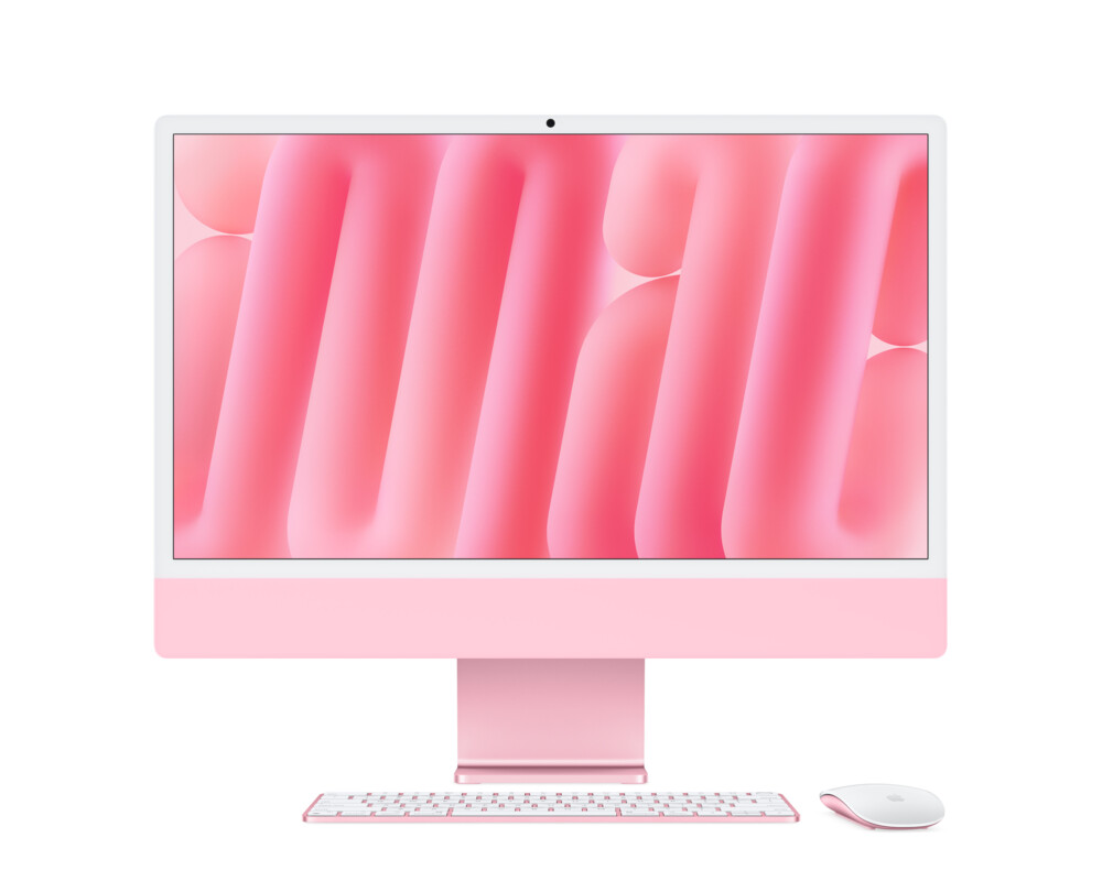 Компютър All in One Apple iMac 2024 Pink 4