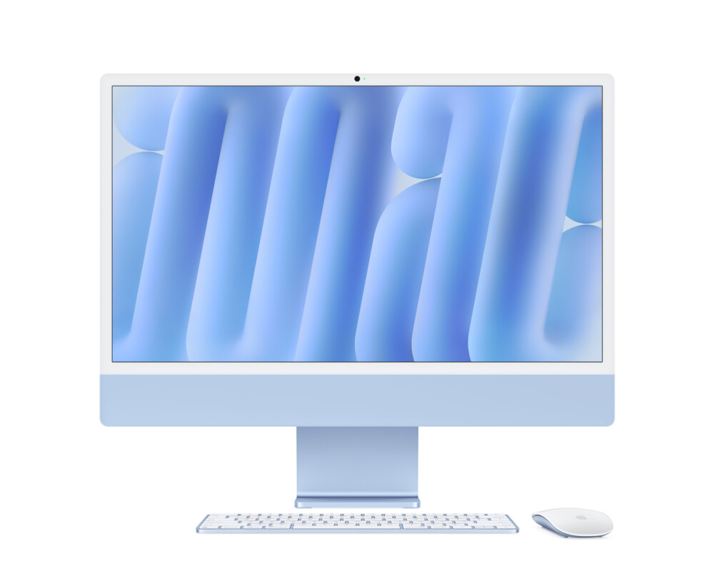 Компютър All in One Apple iMac 2024 Blue 4