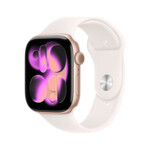 <span>Smart часовник</span> Apple Watch S11 GPS 42mm Rose Gold Aluminium Case with Light Blush Sport Band - S/M (Demo) <span class='catalog-num-in-name'>3P306Z/A</span> - 
