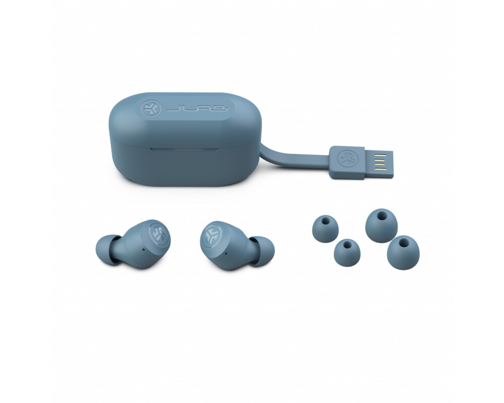 Слушалки JLAB Go Pop Plus True Wireless Earbuds - Slate 5