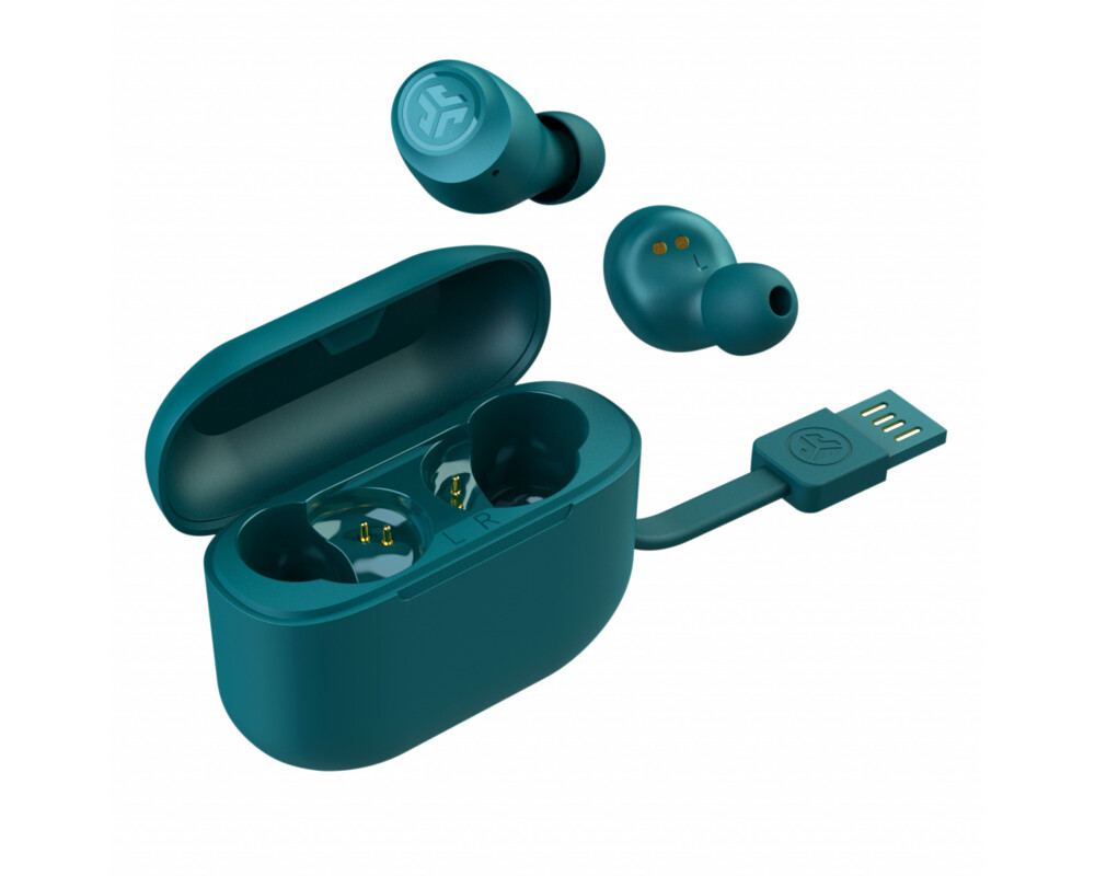Слушалки JLAB Go Pop Plus True Wireless Earbuds - Teal 5