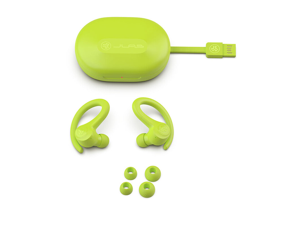 Слушалки JLAB Go Sport Plus True Wireless Earbuds - Neon Yellow 2