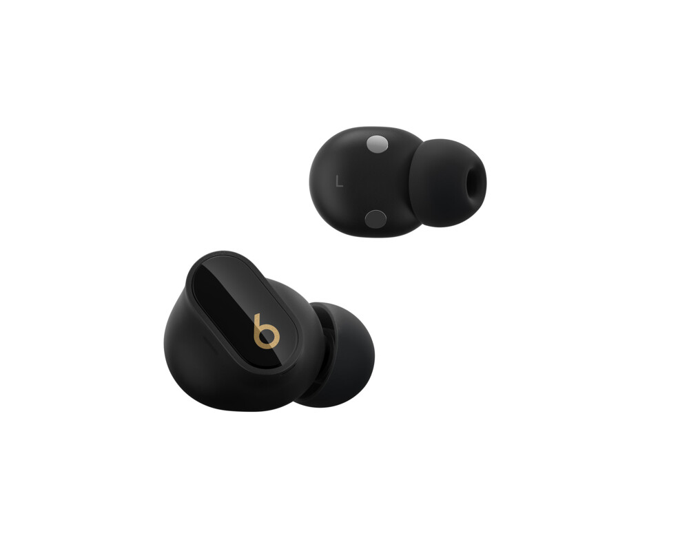 Слушалки Beats Studio Buds + - True Wireless Noise Cancelling Earbuds - Black/Gold 2