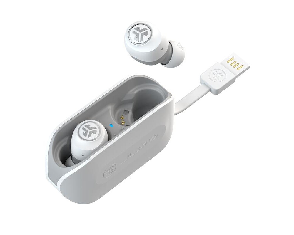Слушалки JLAB GO Air True Wireless - White/Grey 3