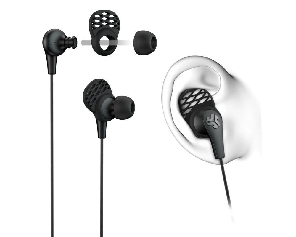 Слушалки JLAB JBuds Pro Wired Earbuds - White/Grey 4