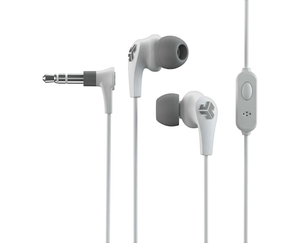 Слушалки JLAB JBuds Pro Wired Earbuds - White/Grey 6