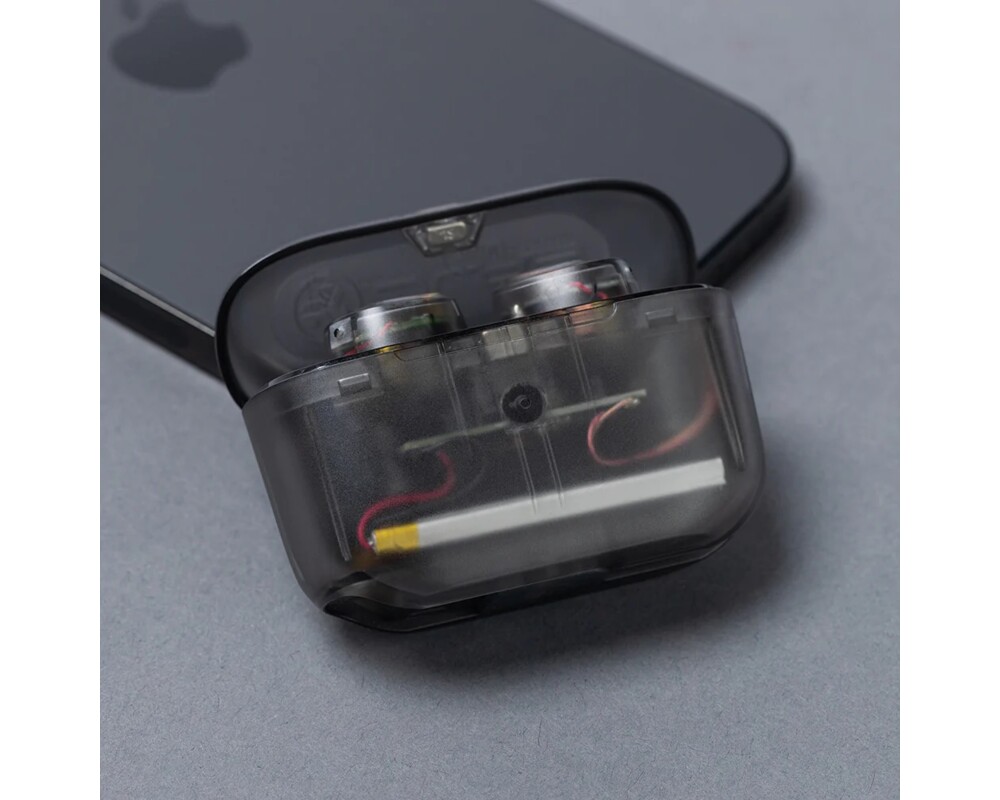 Слушалки JLAB Go Pop Plus True Wireless Earbuds - Clear 2