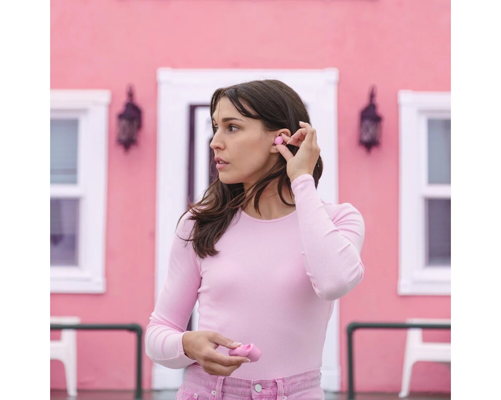 Слушалки JLAB Go Pop Plus True Wireless Earbuds - Pink 3