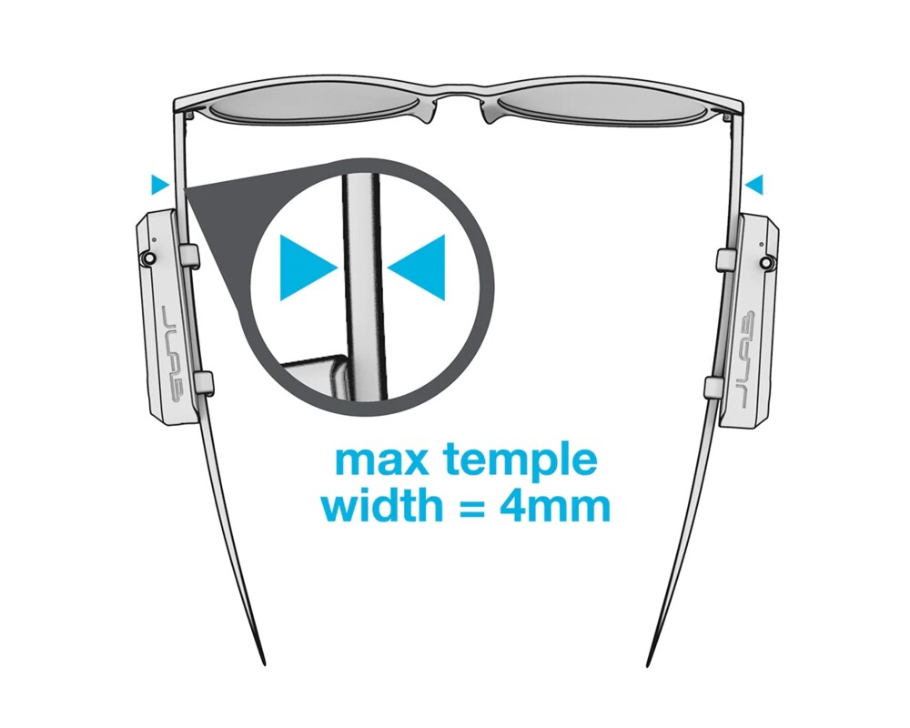 Слушалки JLAB JBuds Frames True Wireless Earbuds - Black 10