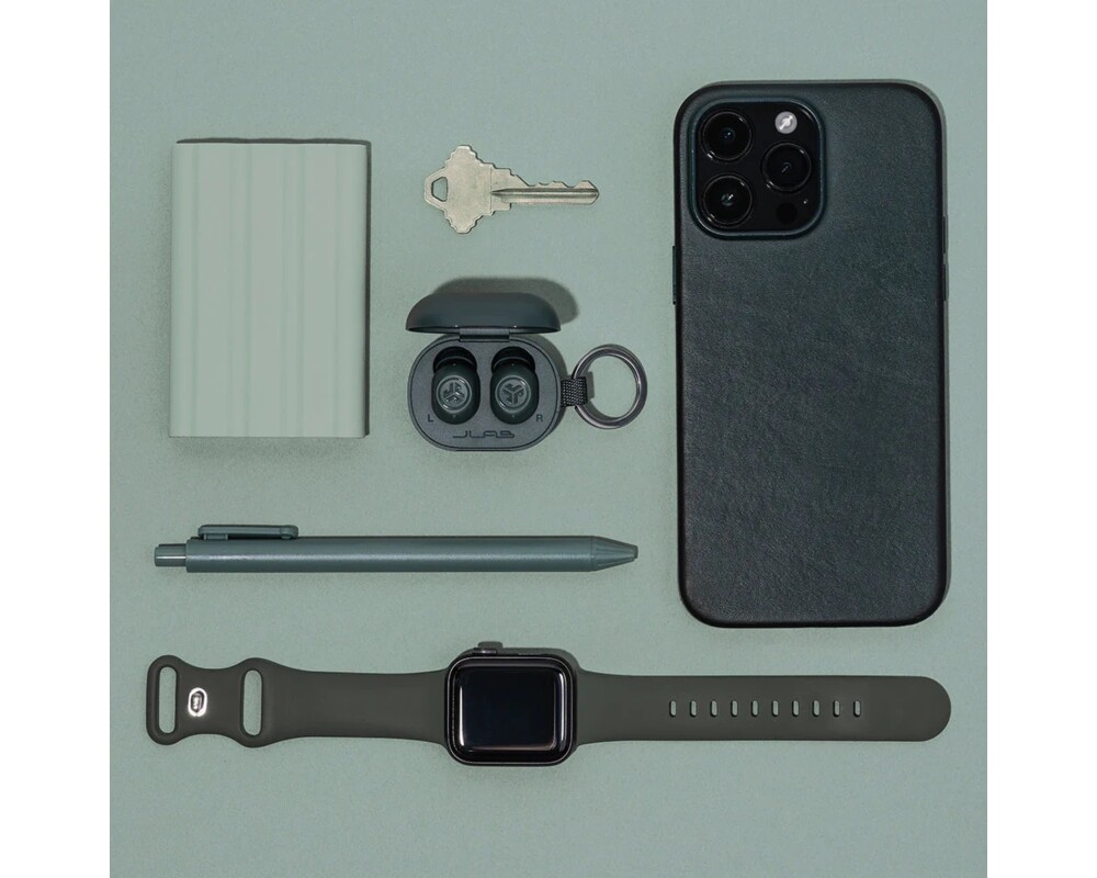 Слушалки JLAB JBuds Mini True Wireless Earbuds - Sage Gray 6