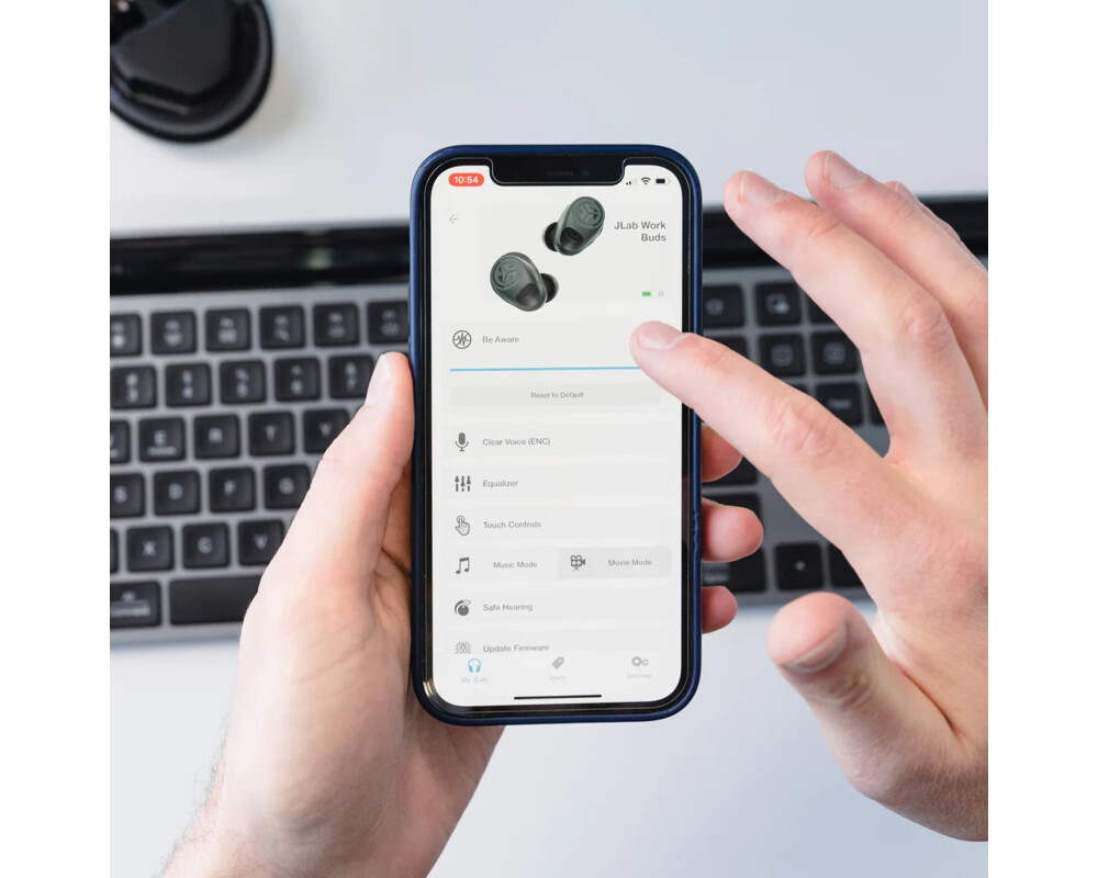 Слушалки JLAB Work Buds True Wireless Earbuds - Black 6