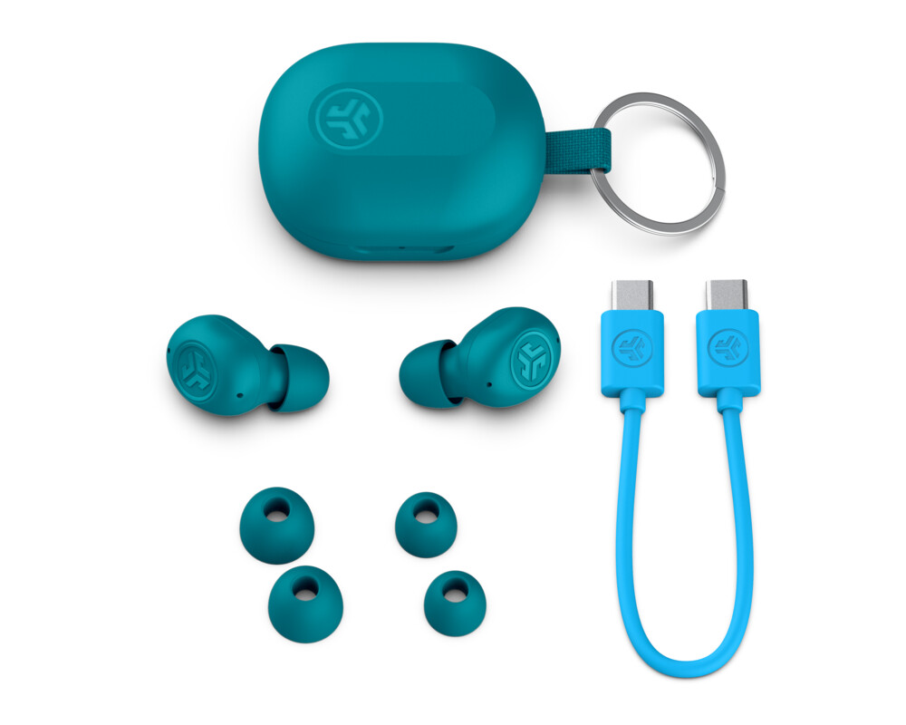 Слушалки JLAB JBuds Mini True Wireless Earbuds - Aqua 2
