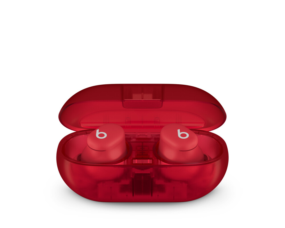 Слушалки Beats Solo Buds - True Wireless Earbuds - Transparent Red 5