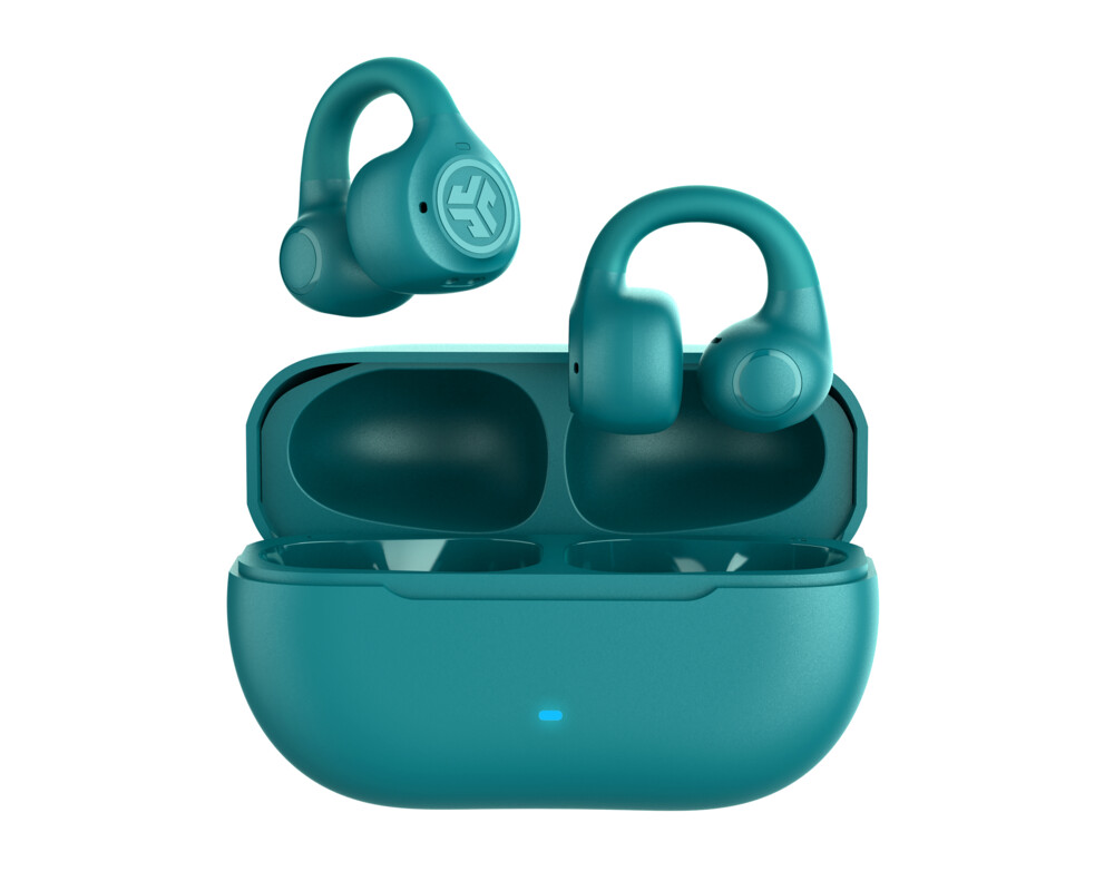 Слушалки JLAB Flex Open Air Clip True Wireless Earbuds - Teal 2