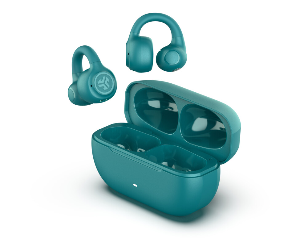 Слушалки JLAB Flex Open Air Clip True Wireless Earbuds - Teal 6